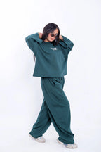Make Your Mark Co-Ord Set - Dark Green