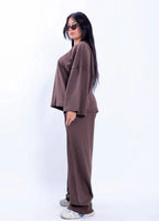 Make Your Mark Co-Ord Set - Brown