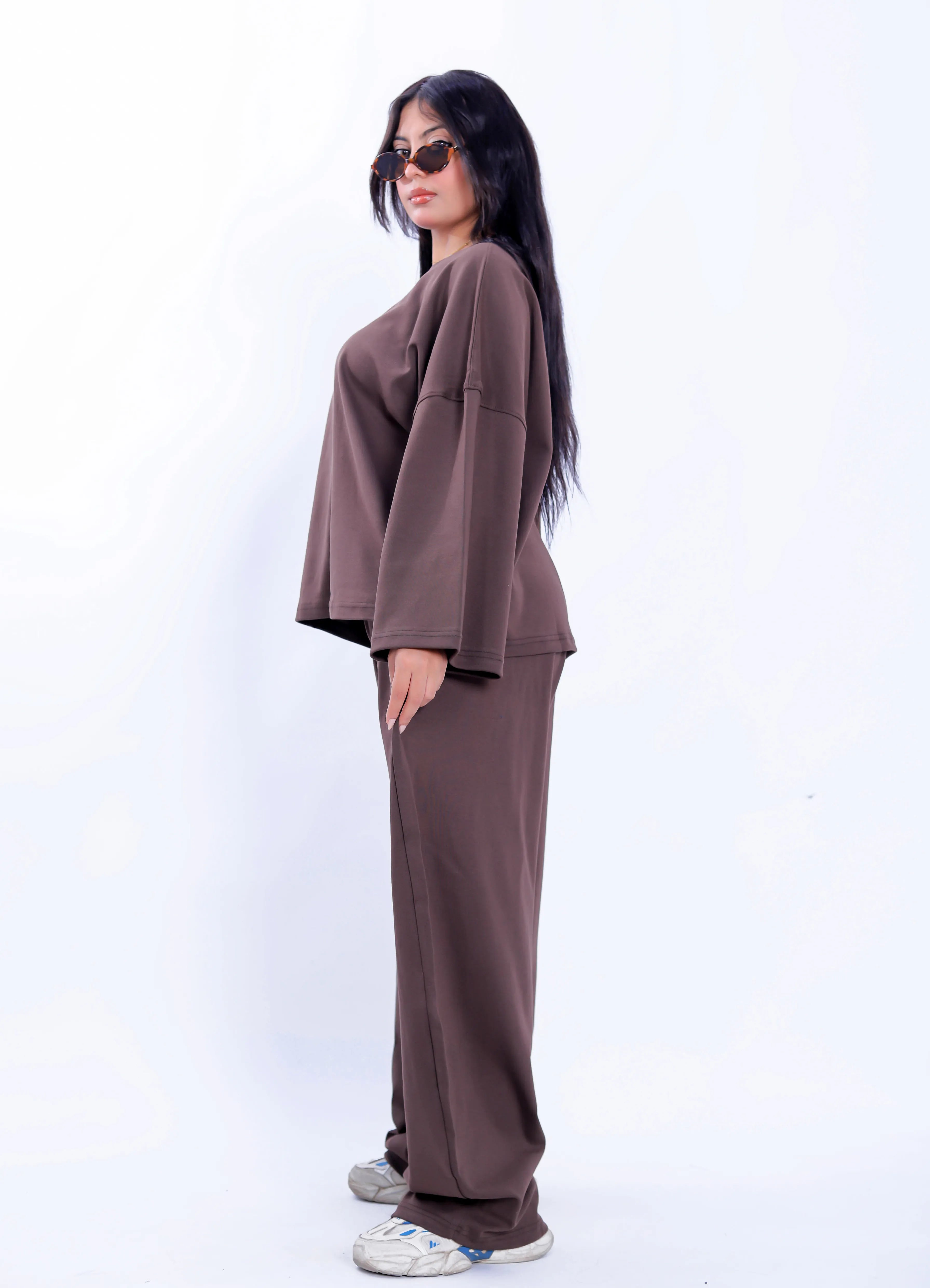 Make Your Mark Co-Ord Set - Brown