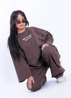 Make Your Mark Co-Ord Set - Brown