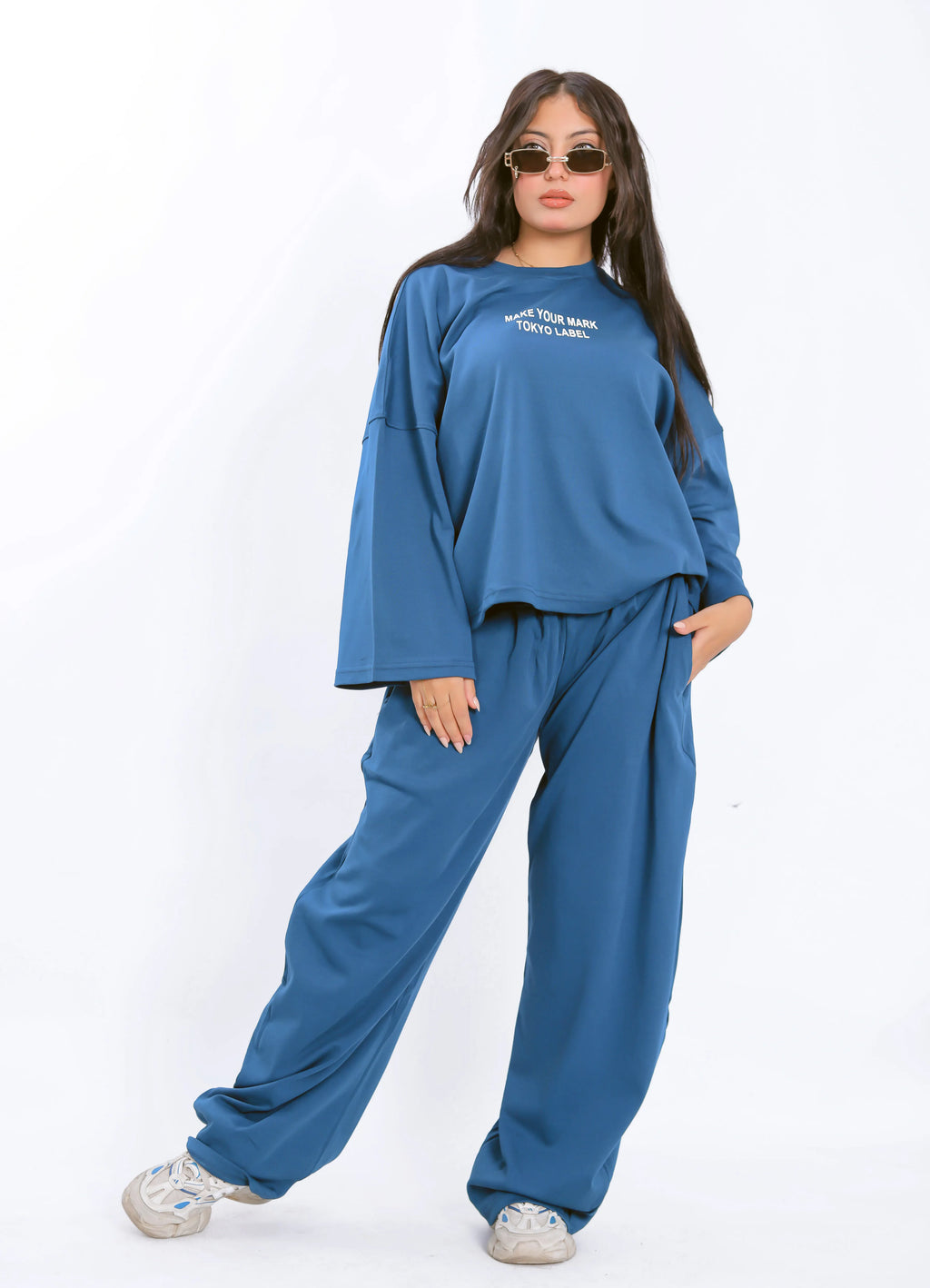 Make Your Mark Co-Ord Set - Blue