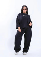 Make Your Mark Co-Ord Set - Black