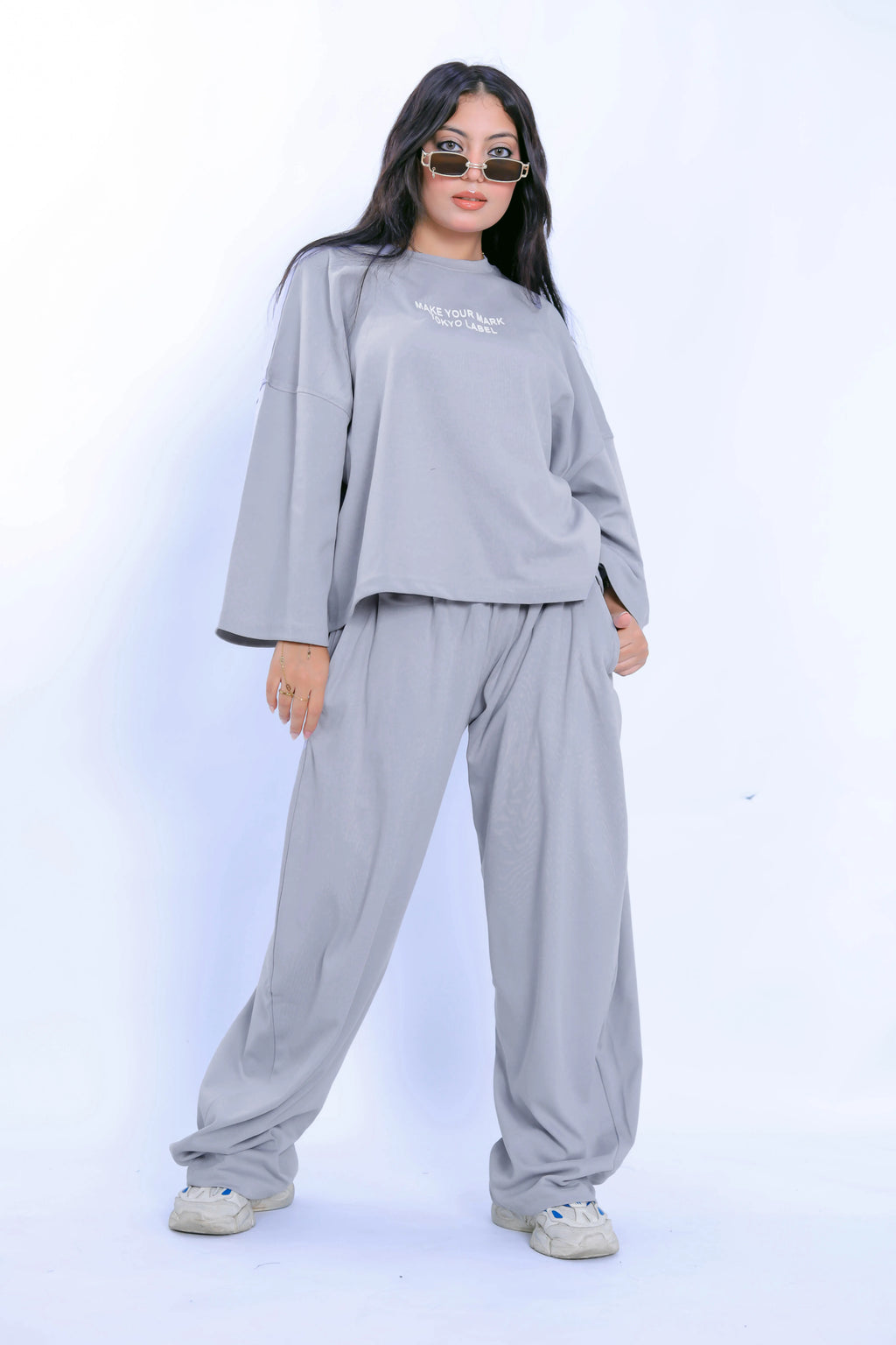 Make Your Mark Co-Ord Set - Grey
