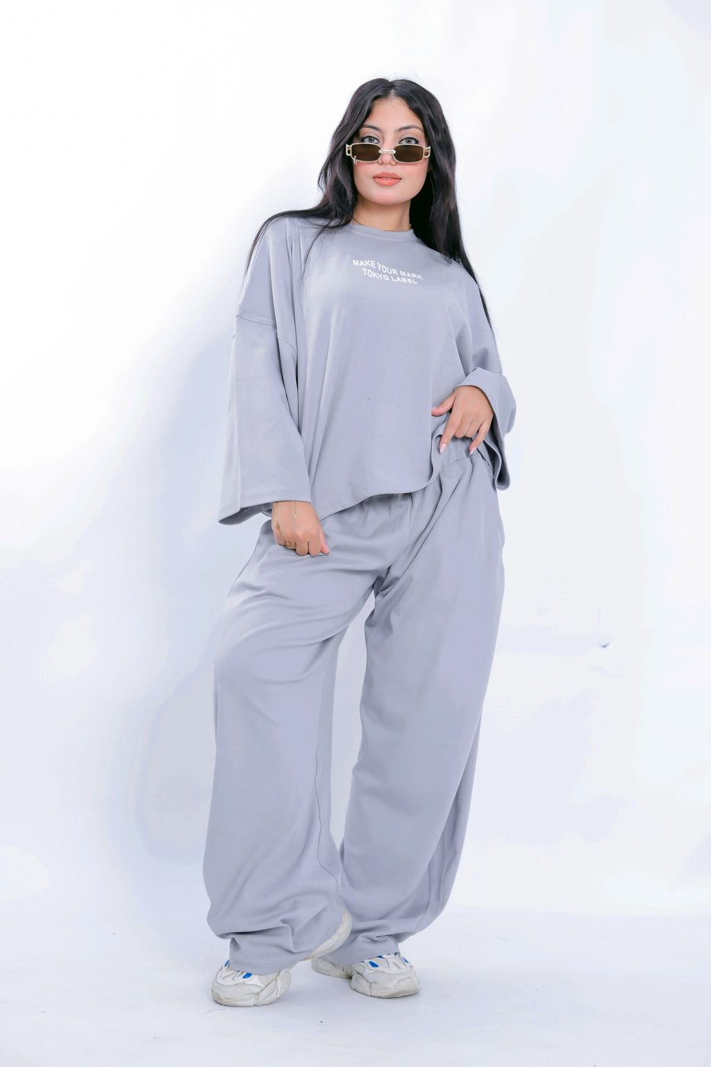 Make Your Mark Co-Ord Set - Grey