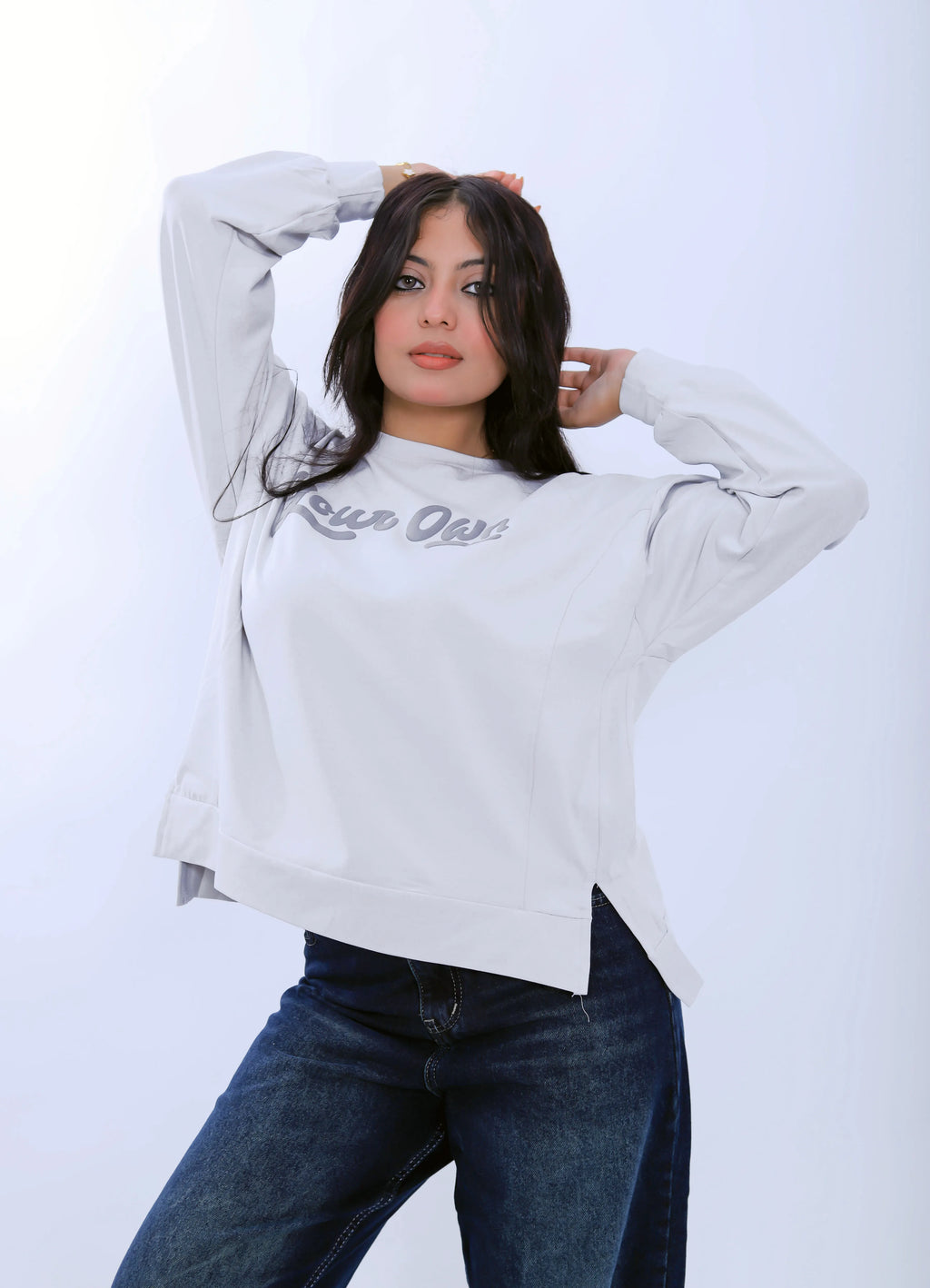 Your Own Sweatshirt - Light Grey