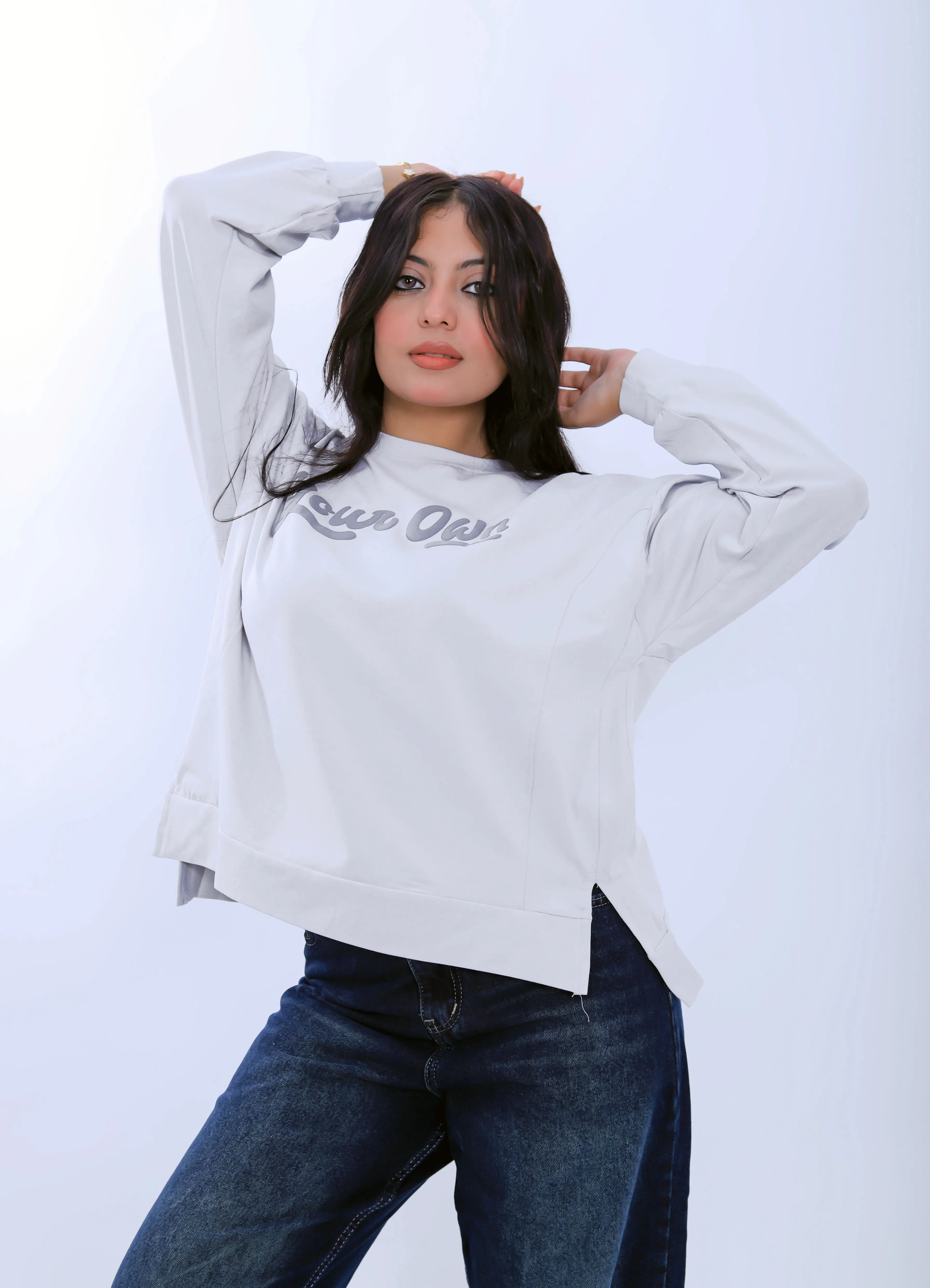 Your Own Sweatshirt - Light Grey