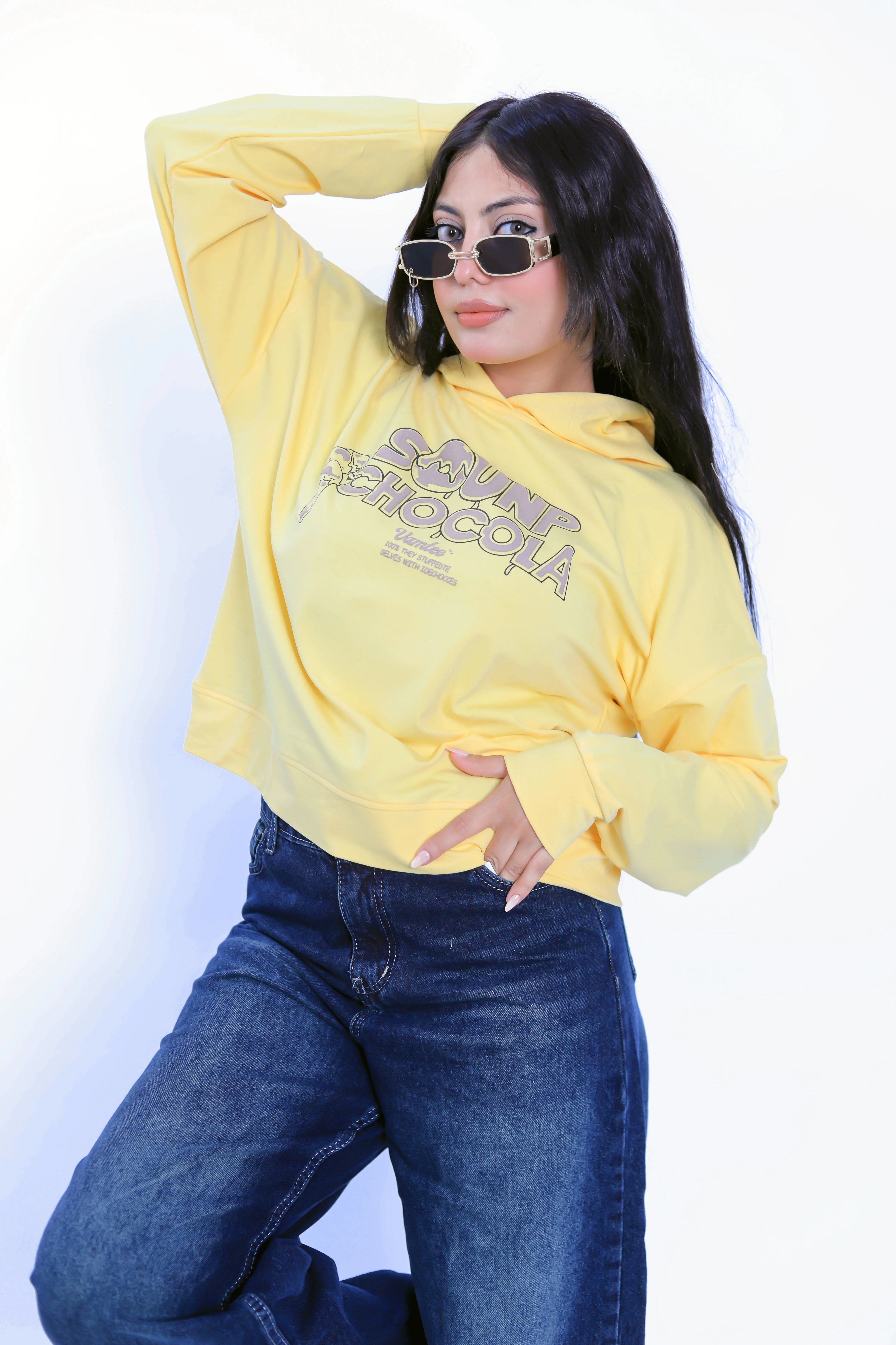 Sound Chocola Hoodie - Yellow