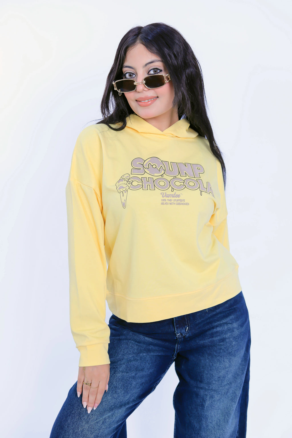 Sound Chocola Hoodie - Yellow