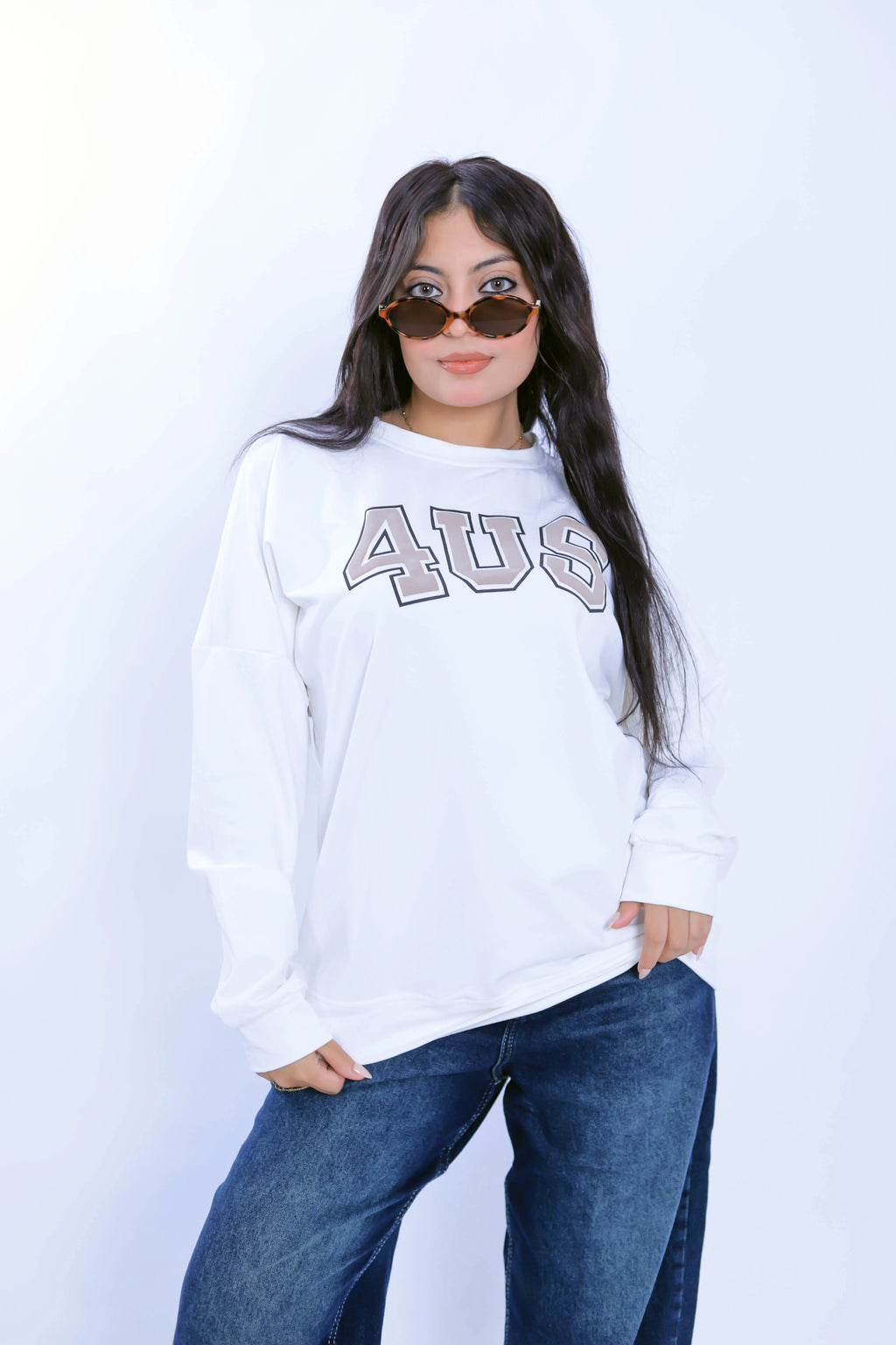 4US Sweatshirt - White