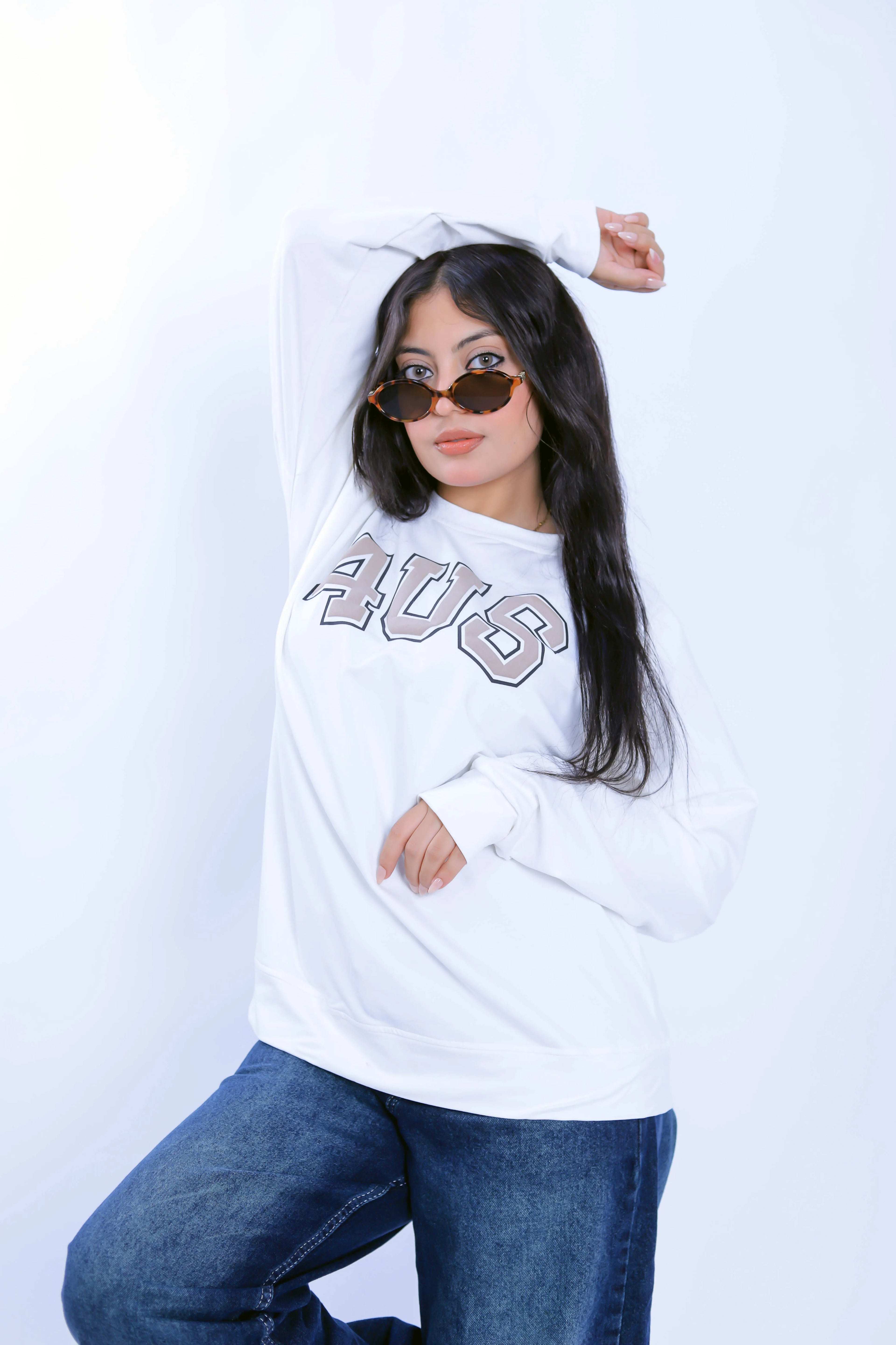 4US Sweatshirt - White