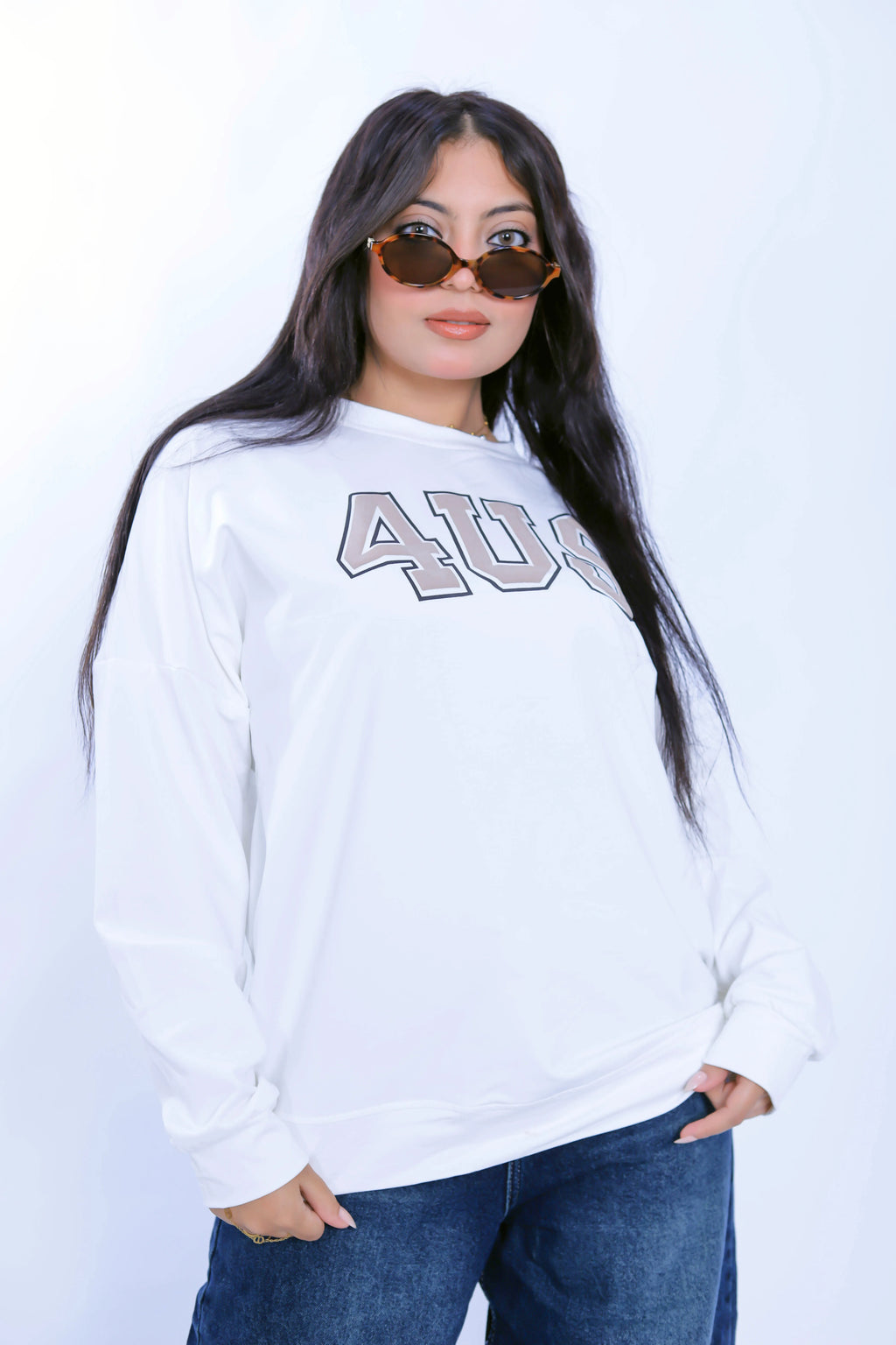 4US Sweatshirt - White