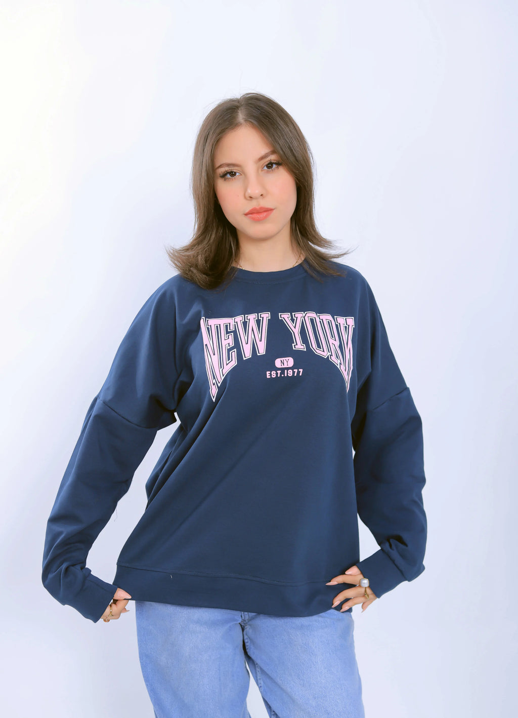 New York 1977 Sweatshirt - Navy