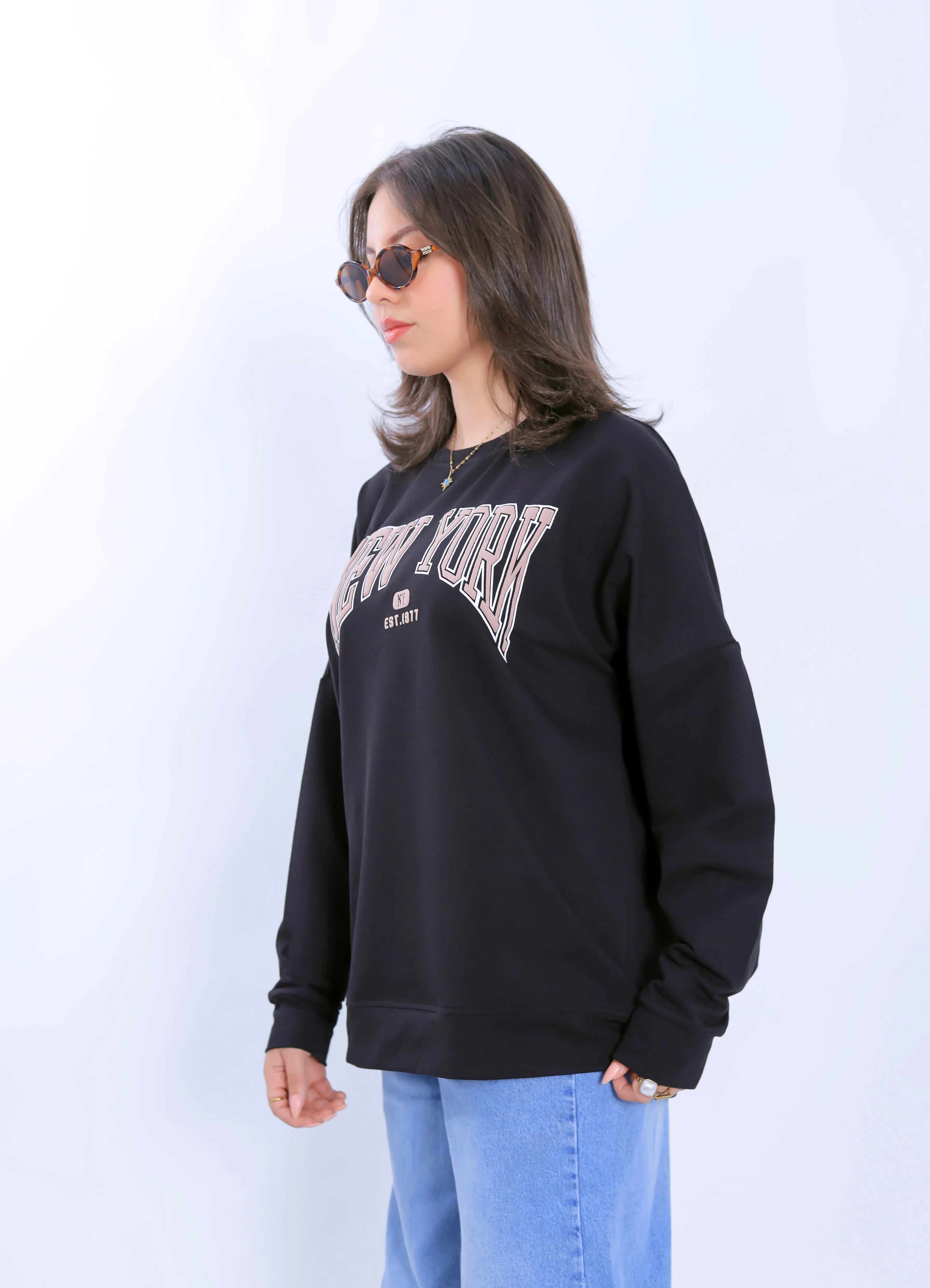 New York 1977 Sweatshirt - Black