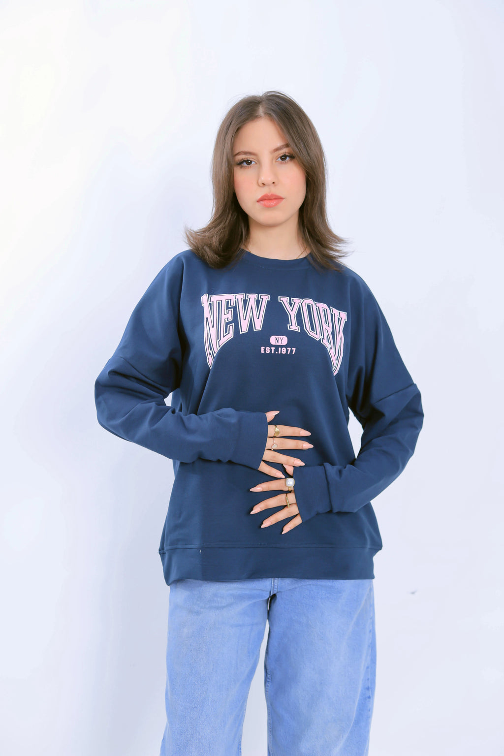 New York 1977 Sweatshirt - Navy
