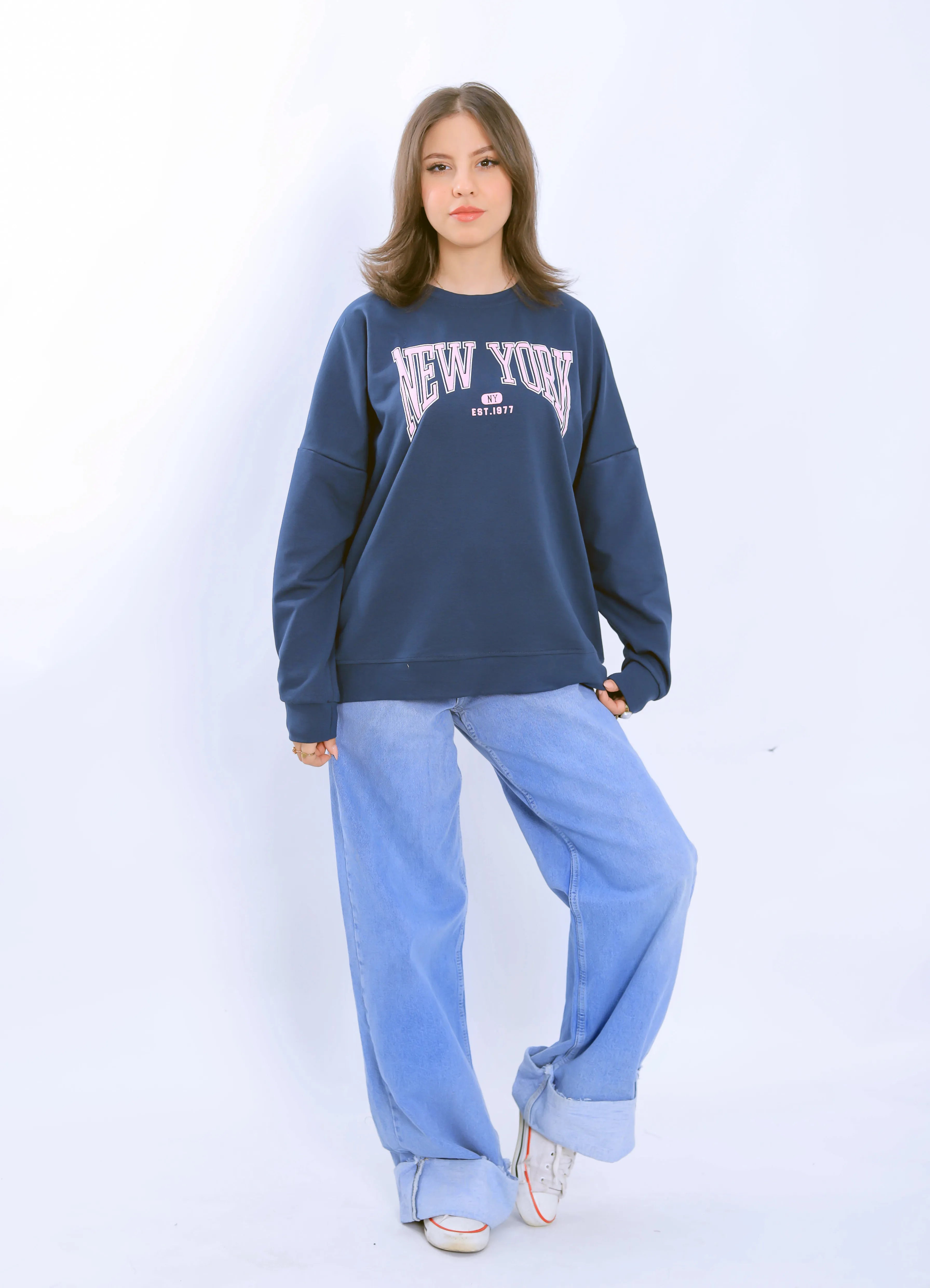 New York 1977 Sweatshirt - Navy