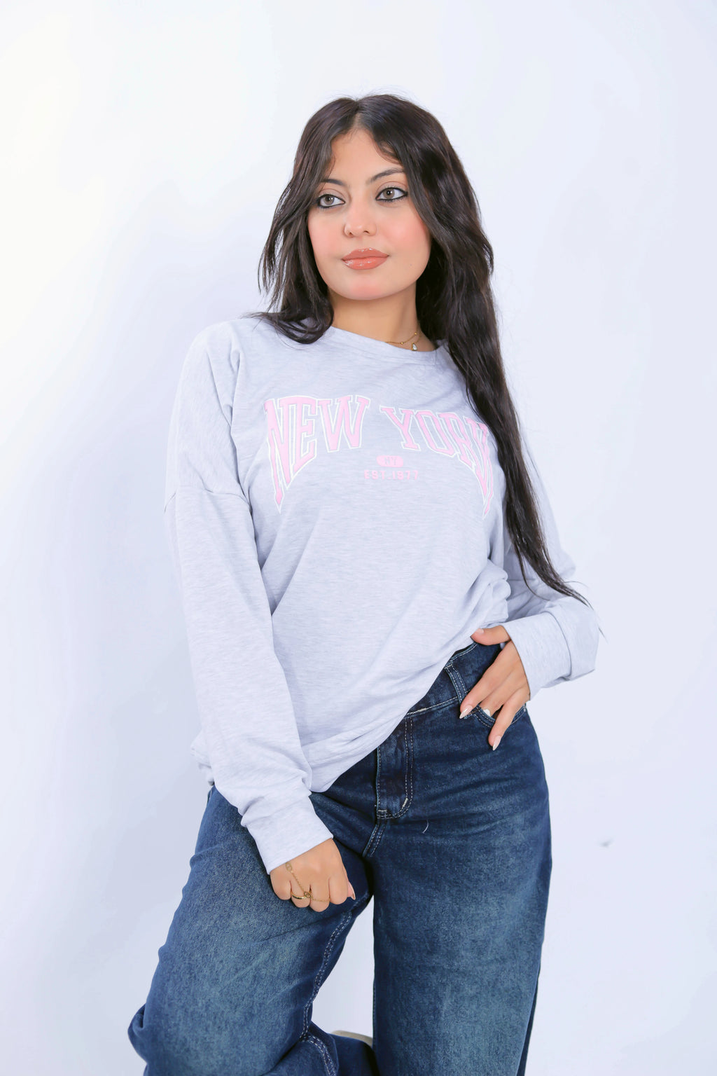 New York 1977 Sweatshirt - Grey