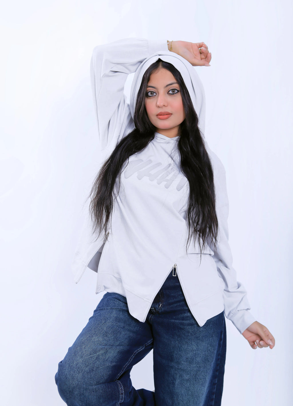 It Is What It Is Hoodie - Light Grey