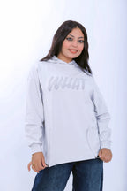 It Is What It Is Hoodie - Light Grey