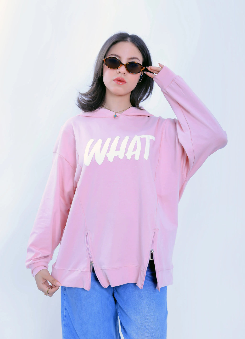 It Is What It Is Hoodie - Pink