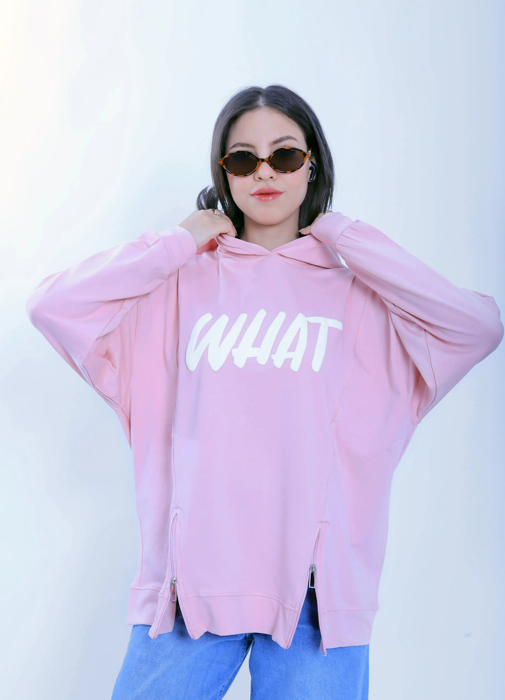 It Is What It Is Hoodie - Pink