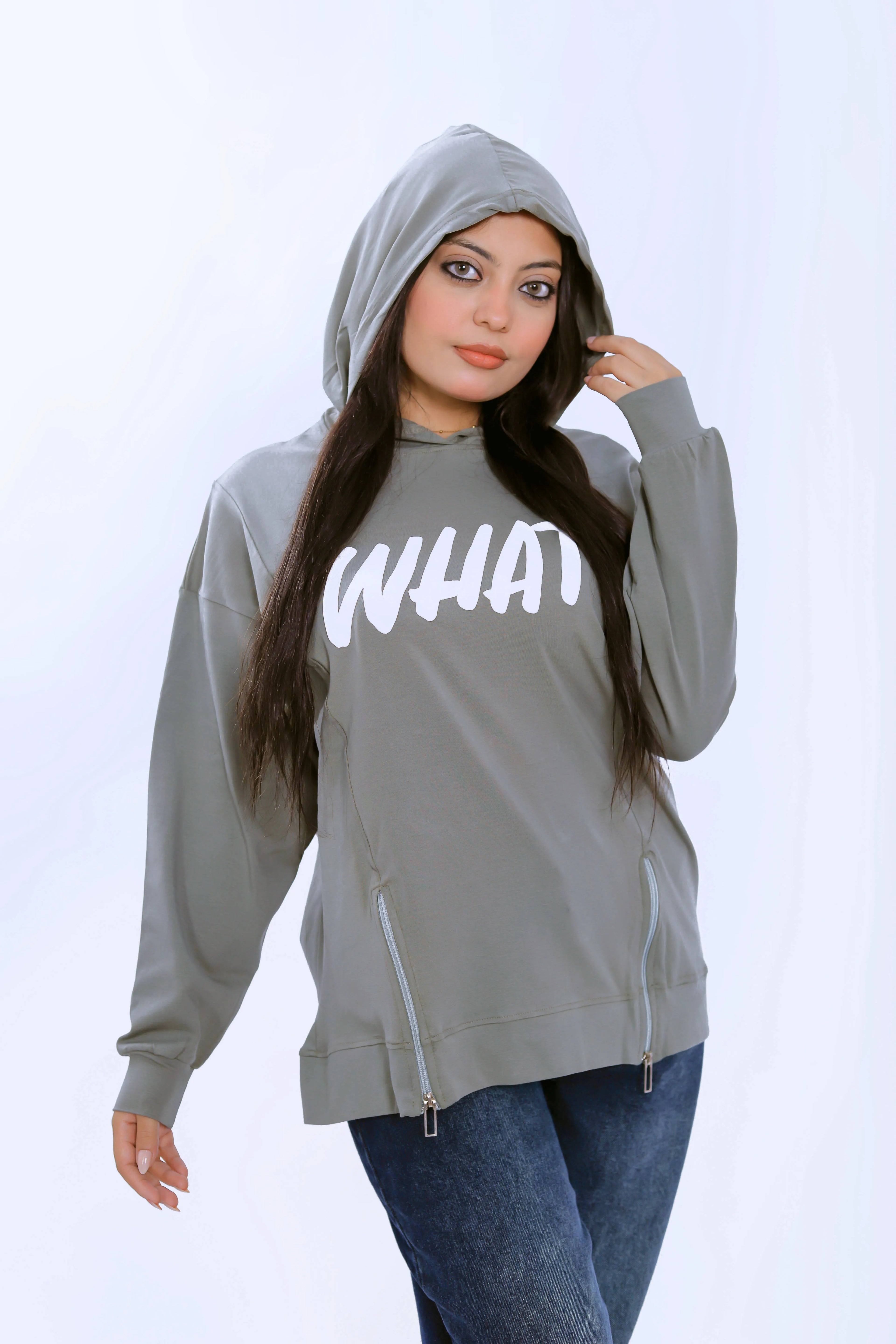 It Is What It Is Hoodie - Grey
