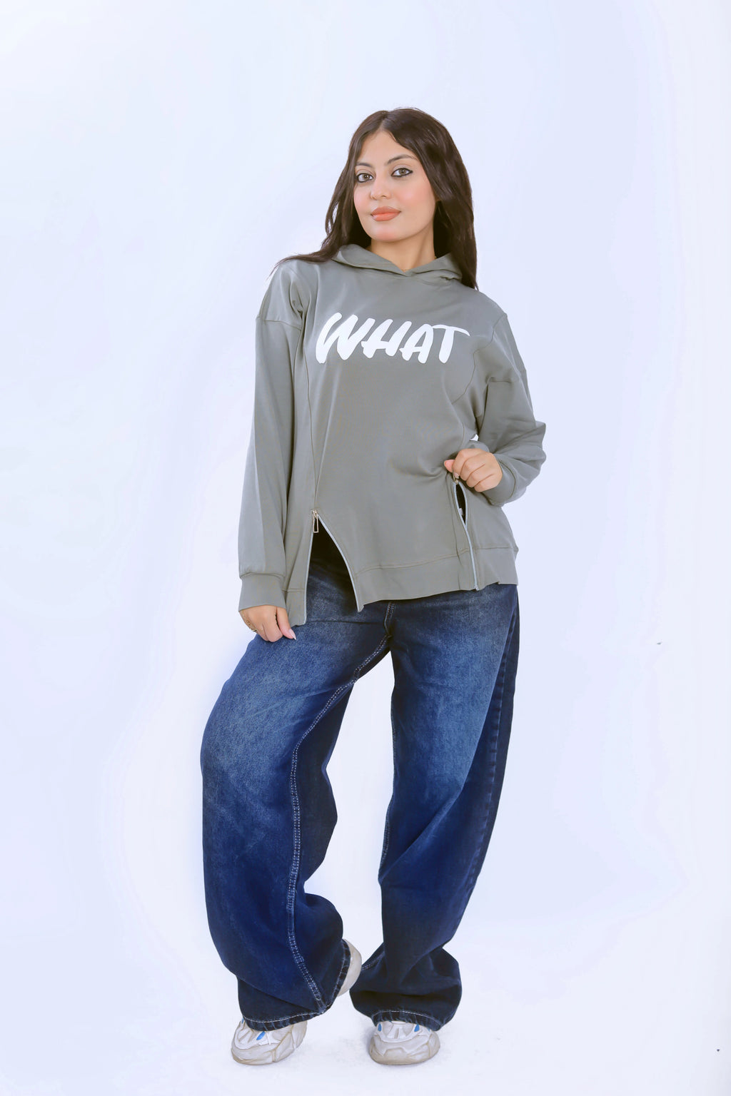 It Is What It Is Hoodie - Grey