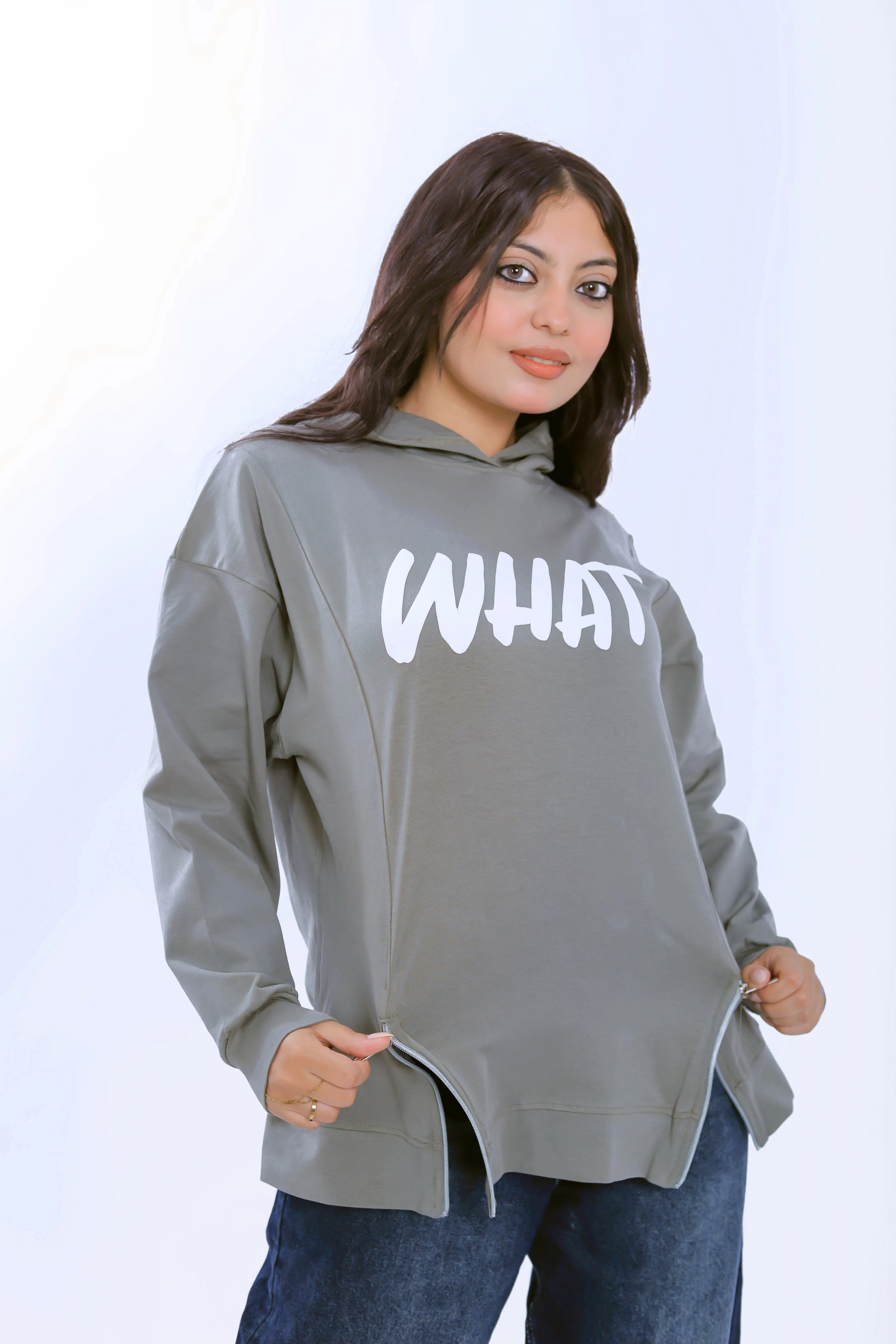 It Is What It Is Hoodie - Grey