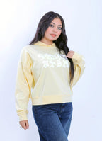 Graffiti Star Hoodie - Yellow