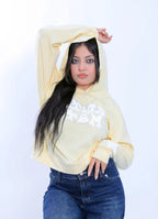 Graffiti Star Hoodie - Yellow